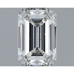 Diament szlif szmaragdowy, 0.7ct, SI1, H, GIA 2534356492