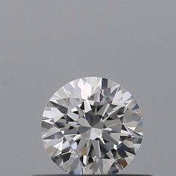 Diament szlif okrągły, 0.35ct, VVS2, E, GIA 6532501333