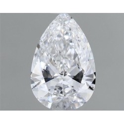 Diament szlif gruszkowy, 0.72ct, SI1, D, GIA 5513559182