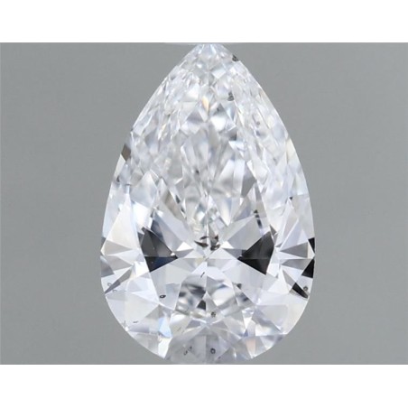 Diament szlif gruszkowy, 0.72ct, SI1, D, GIA 5513559182