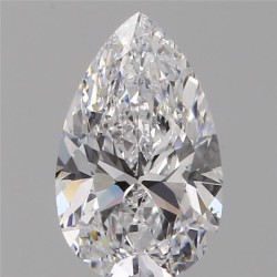 Diament szlif gruszkowy, 0.87ct, VS2, D, GIA 7428394351