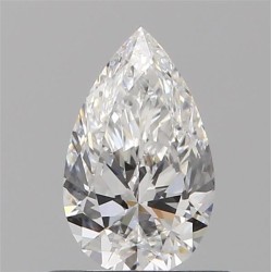 Diament szlif gruszkowy, 0.5ct, VS2, E, GIA 6511295713