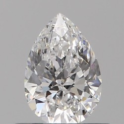 Diament szlif gruszkowy, 0.44ct, VS1, D, GIA 6521482823