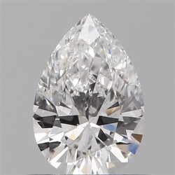 Diament szlif gruszkowy, 0.5ct, SI1, D, GIA 1513496140