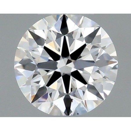 Diament szlif okrągły, 0.3ct, SI1, E, GIA 2516571043