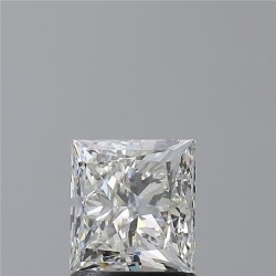 Diament szlif princess, 1.5ct, SI2, I, GIA 6401537956