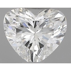 Diament serce, 0.5ct, VS1, G, IGI 502190196