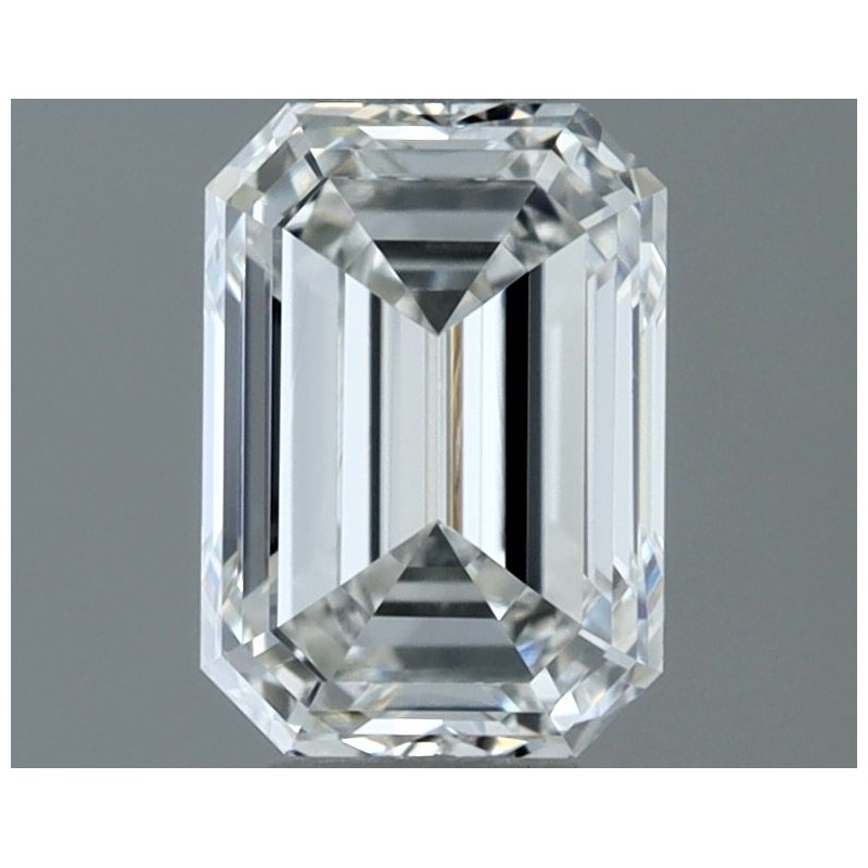 Diament szlif szmaragdowy, 0.7ct, VVS2, H, GIA 1533484308