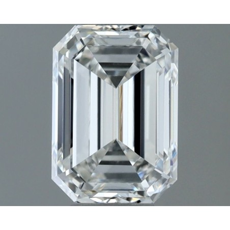 Diament szlif szmaragdowy, 0.7ct, VVS2, H, GIA 1533484308