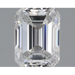 Diament szlif szmaragdowy, 0.5ct, VVS1, H, GIA 6532070449