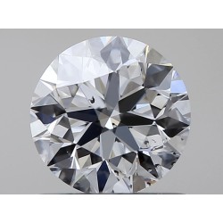 Diament szlif okrągły, 0.7ct, SI2, D, GIA 7501545729