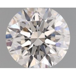 Diament szlif okrągły, 0.5ct, VVS2, H, GIA 6485908546