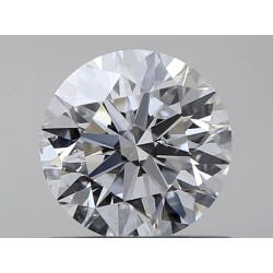 Diament szlif okrągły, 0.57ct, SI2, D, GIA 6511035347