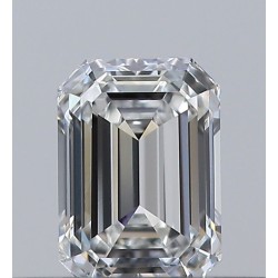 Diament szlif szmaragdowy, 0.3ct, VS1, F, GIA 6525307340