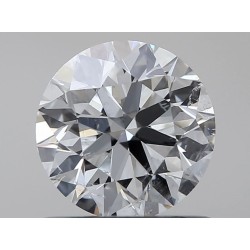 Diament szlif okrągły, 0.7ct, SI2, F, HRD 250000020204