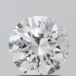 Diament szlif okrągły, 1.5ct, SI2, D, GIA 6531123603