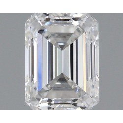 Diament szlif szmaragdowy, 0.51ct, VVS2, F, GIA 2538070024