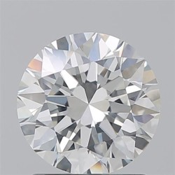 Diament szlif okrągły, 1.5ct, SI1, I, GIA 5533325465
