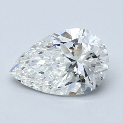 Diament szlif gruszkowy, 1.5ct, SI1, G, GIA 1525231434