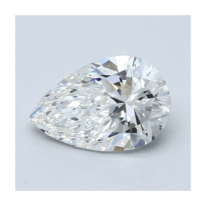Diament szlif gruszkowy, 1.5ct, SI1, G, GIA 1525231434 Diament szlif gruszkowy, 1.5ct, SI1, G, GIA 1525231434
