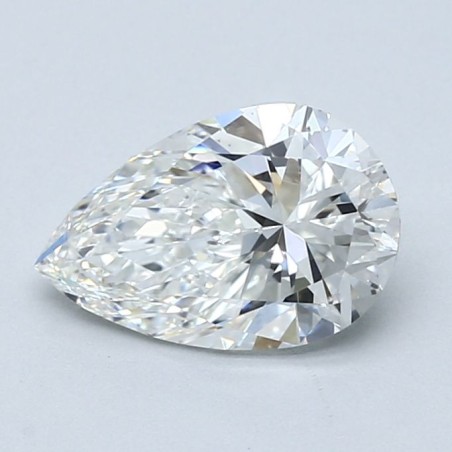 Diament szlif gruszkowy, 1.5ct, SI1, G, GIA 1525231434