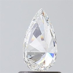 Diament szlif gruszkowy, 0.7ct, VS2, G, GIA 6452080077