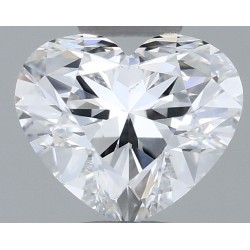 Diament serce, 0.5ct, VS2, F, GIA 5536657518