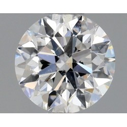 Diament szlif okrągły, 0.61ct, SI2, E, GIA 1236615465