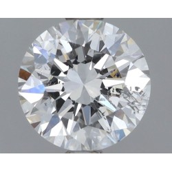 Diament szlif okrągły, 1.0ct, SI2, D, GIA 3435641808