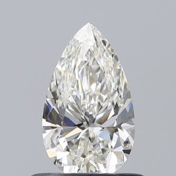 Diament szlif gruszkowy, 0.58ct, VVS1, H, GIA 6531501646