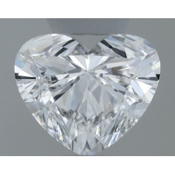 Diament serce, 0.5ct, VVS1, D, GIA 6531670148