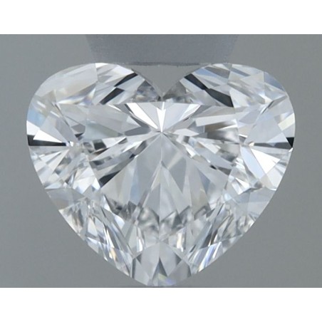 Diament serce, 0.5ct, VVS1, D, GIA 6531670148