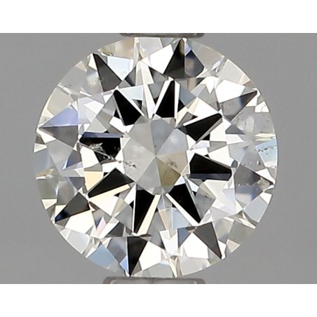 Diament szlif okrągły, 0.5ct, SI2, I, GIA 1505607662