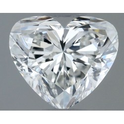 Diament serce, 0.5ct, VS2, H, GIA 6531625054
