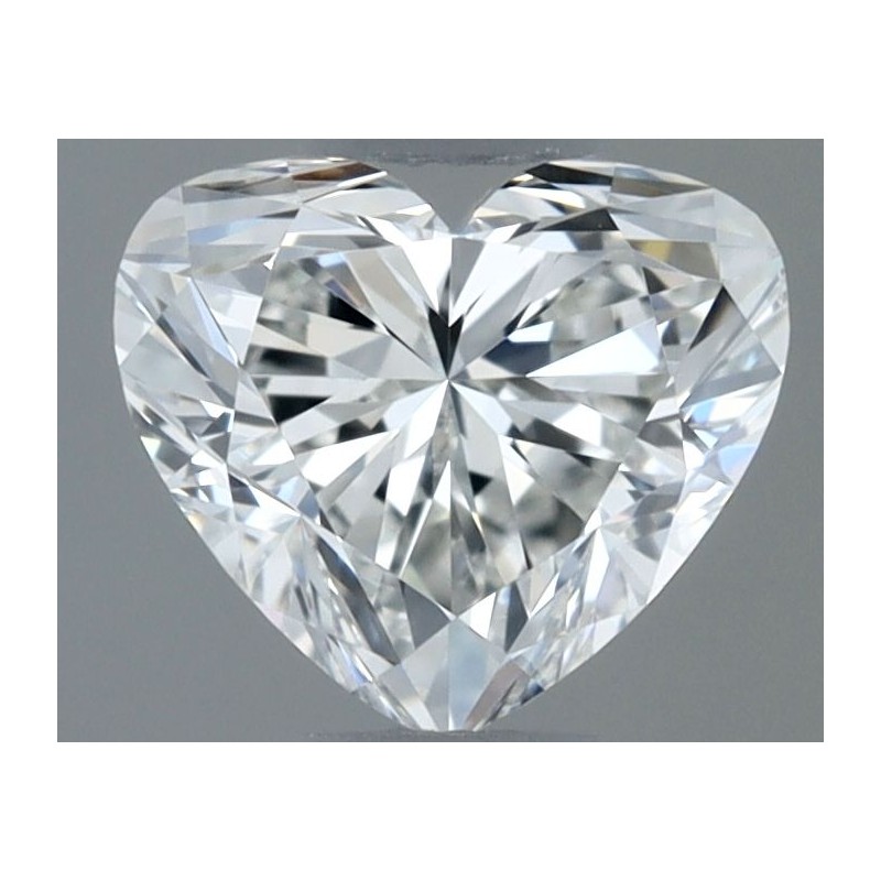 Diament serce, 0.5ct, VS2, H, GIA 6531625054