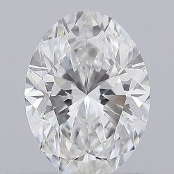 Diament szlif owalny, 0.5ct, VS1, E, GIA 6502707683
