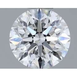 Diament szlif okrągły, 0.7ct, SI1, D, GIA 6531122619