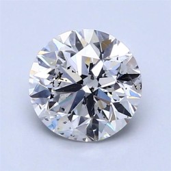 Diament szlif okrągły, 1.5ct, SI2, E, GIA 6452600724