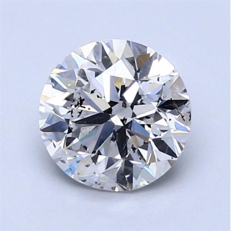 Diament szlif okrągły, 1.5ct, SI2, E, GIA 6452600724