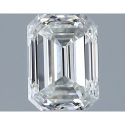 Diament szlif szmaragdowy, 0.3ct, VS1, H, GIA 2517535269