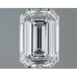 Diament szlif szmaragdowy, 0.7ct, VS1, H, GIA 2537356471