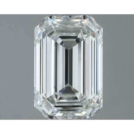 Diament szlif szmaragdowy, 0.7ct, VS1, H, GIA 2537356471
