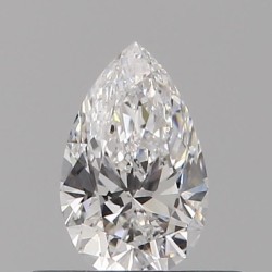 Diament szlif gruszkowy, 0.31ct, VS1, D, GIA 7523482584