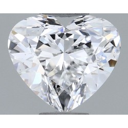 Diament serce, 0.61ct, VS2, E, GIA 1539222701