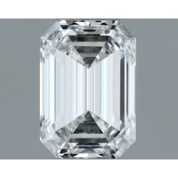 Diament szlif szmaragdowy, 0.5ct, VS1, F, GIA 2534333313