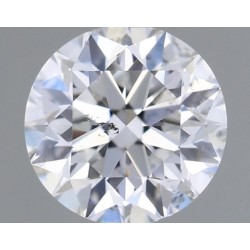 Diament szlif okrągły, 0.5ct, SI1, E, GIA 2418150674