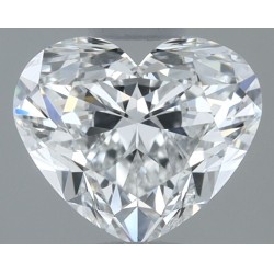 Diament serce, 0.7ct, VS2, F, GIA 2538613019