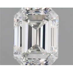 Diament szlif szmaragdowy, 1.5ct, VS1, H, GIA 2536589778