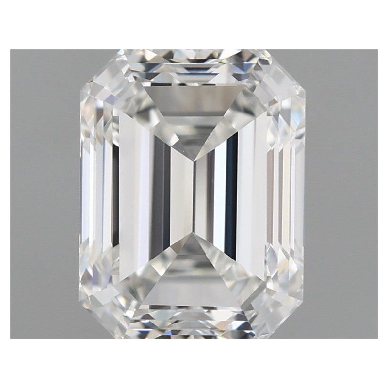 Diament szlif szmaragdowy, 1.5ct, VS1, H, GIA 2536589778