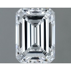 Diament szlif szmaragdowy, 0.6ct, VVS1, D, GIA 3535778874